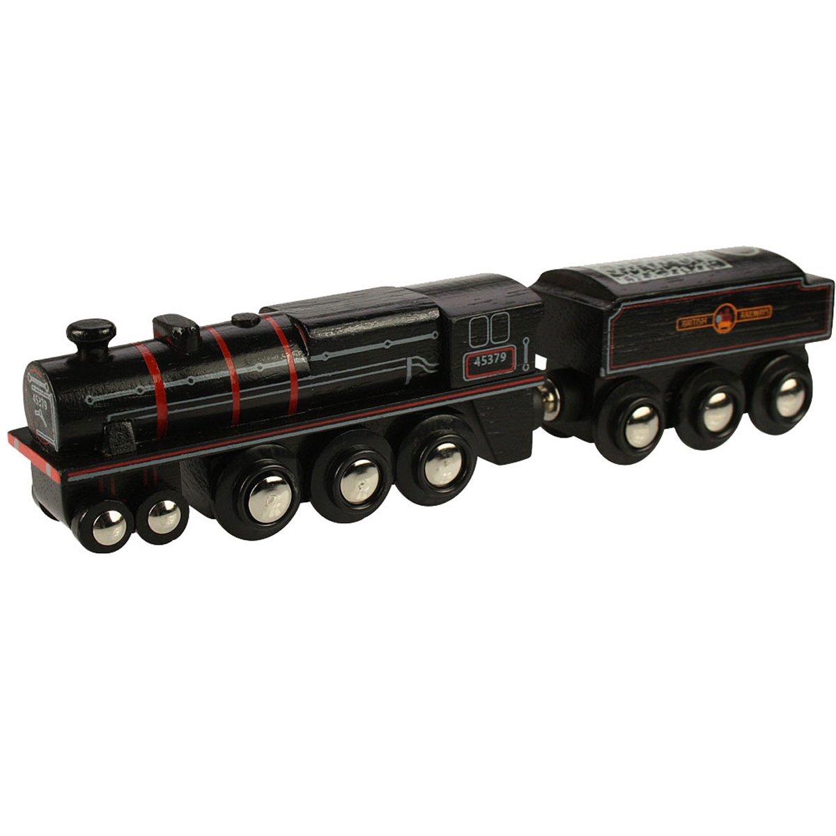 Black 5 Train Engine (Bigjigs Rail BJT454) Bigjigs Rail (BJT454)