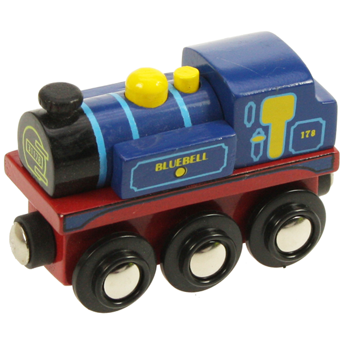 Bluebell Train Engine (Bigjigs Rail BJT423) | Bigjigs Rail (BJT423)