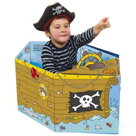 Picture of Convertible Book - Pirate Ship