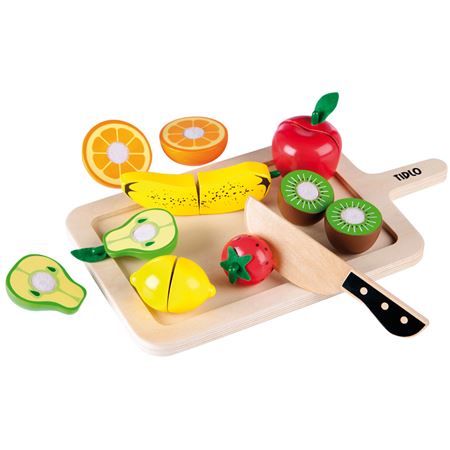 Picture of Wooden Cutting Fruits & Tray