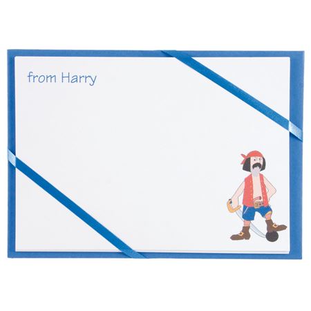 Picture of Named Cards - Pirate (Blue)