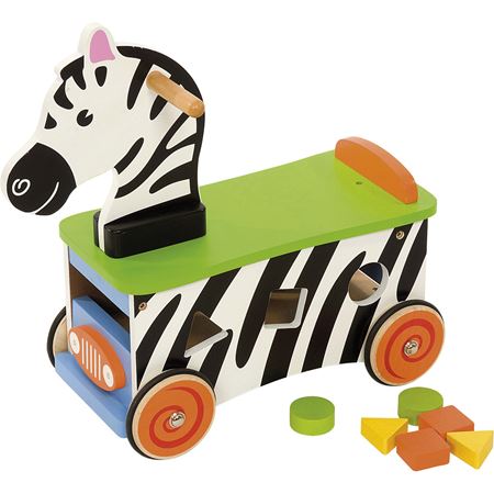 ride on zebra toy