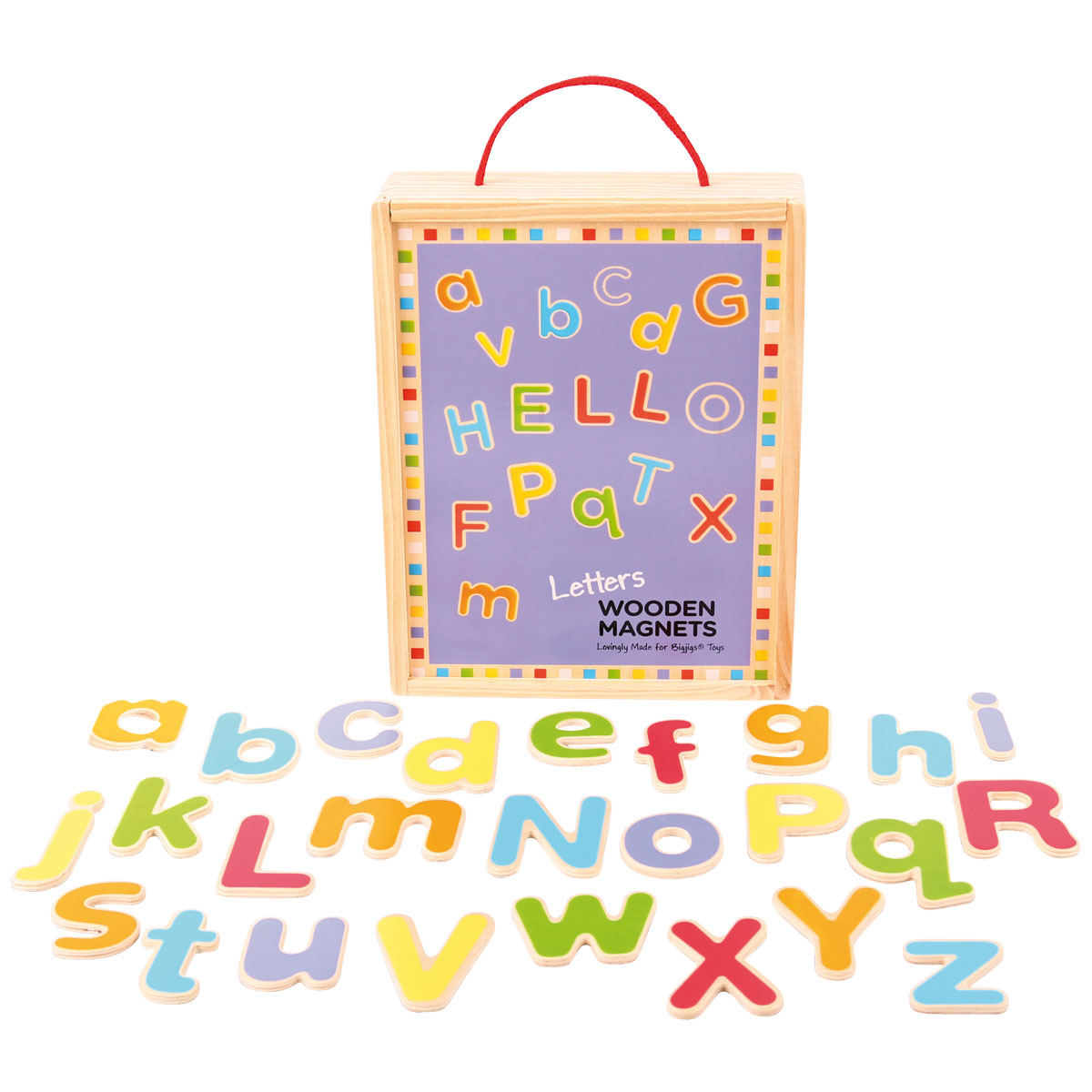 Wooden Letters Bigjigs (BJ719) Mulberry Bush
