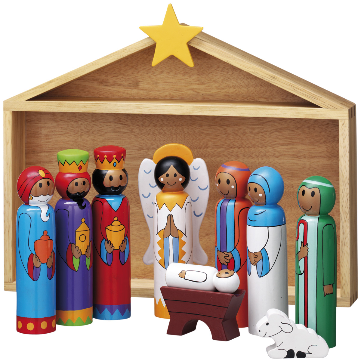 kids nativity set