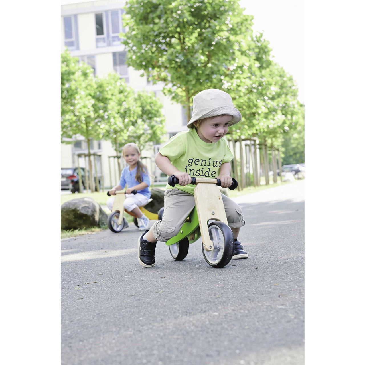 2 in 1 Bike Green (Tricycle / Balance Bike)