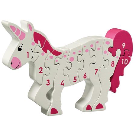 Picture of Unicorn 1 - 10 Number Puzzle