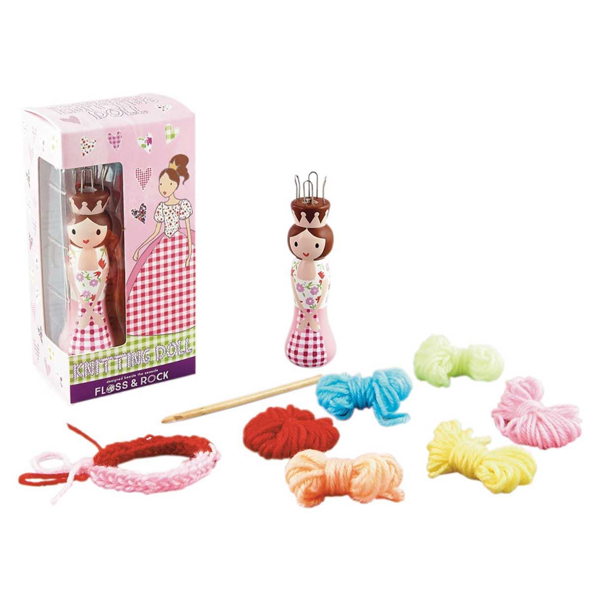 Princess French Knitting Doll Floss & Rock Mulberry Bush