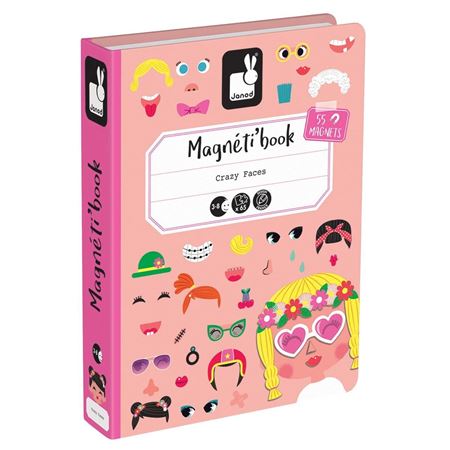 Picture of Magneti'book - Crazy Faces (girls)