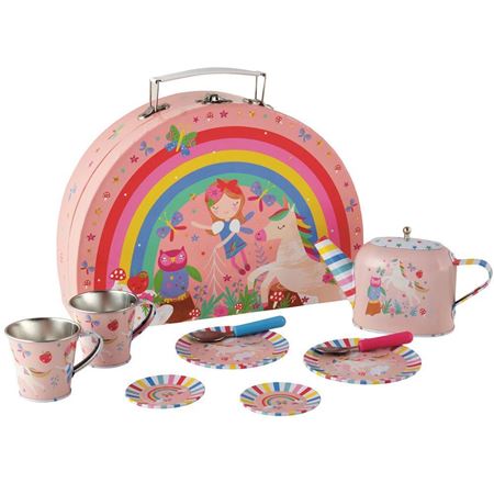 Picture of Rainbow Fairy Tin Tea Set