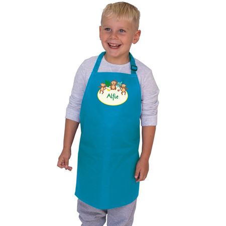 Picture of Cheeky Monkey Personalised Apron - Age 3-6