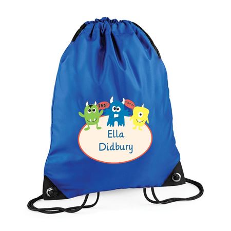 Picture of Little Monsters Personalised Swim Bag