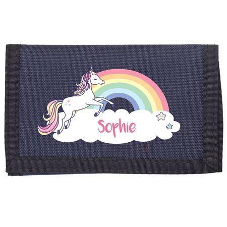 Picture of Rainbow Unicorn Personalised Wallet
