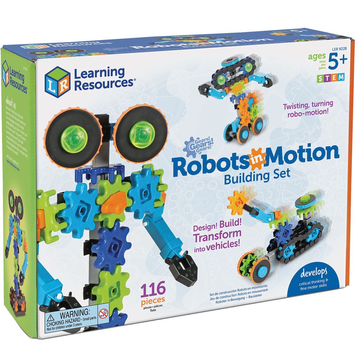 Robots In Motion Gears Activity Set Learning Resources