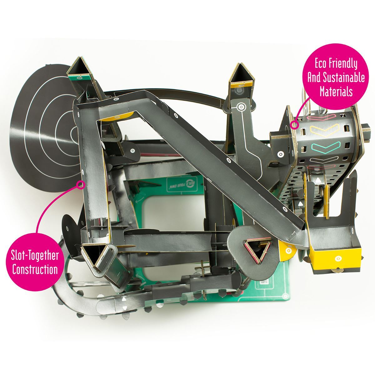 Build Your Own Marble Run Kit Paper Engine Make & Do