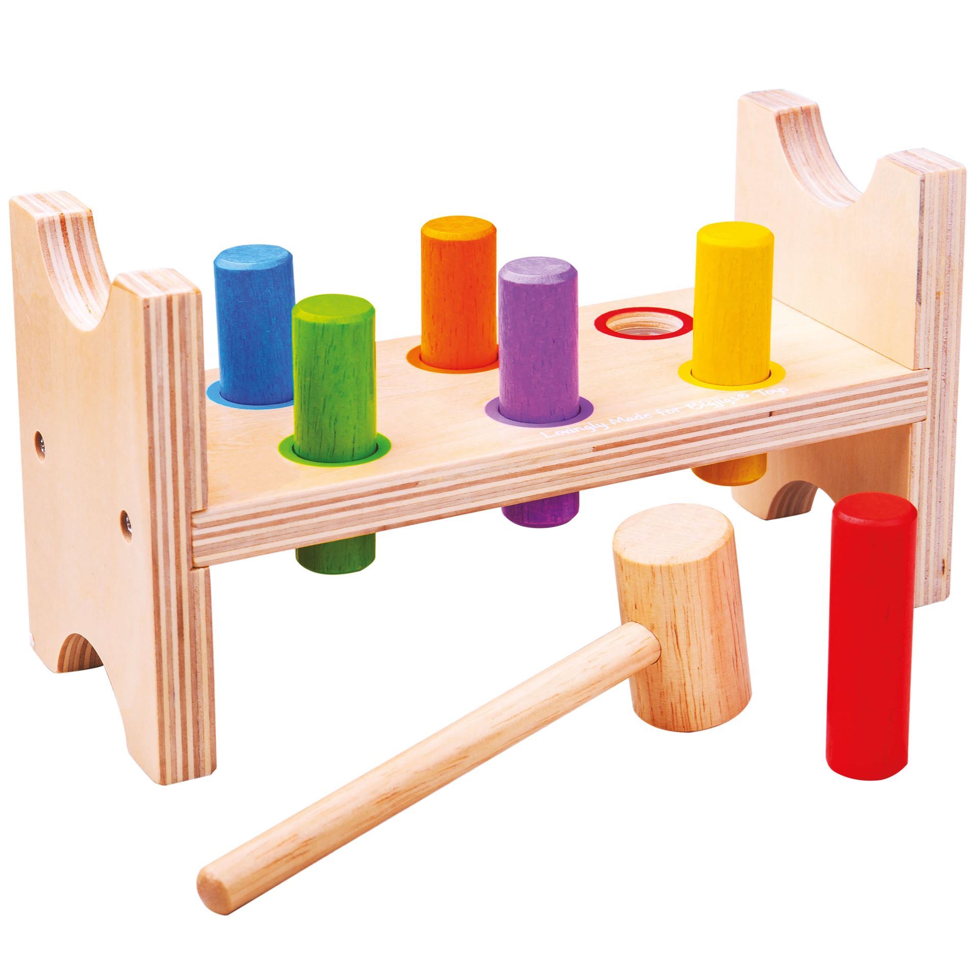 peg bench toy